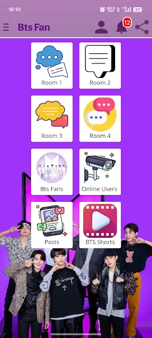 Bts Fan Chat Screenshot 1
