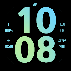 Big Daylight Watch Face Screenshot 3