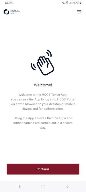 HCOB Portal Screenshot 0