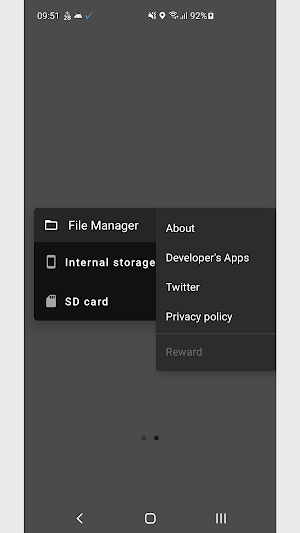 File Manager (Link to default) Screenshot 3