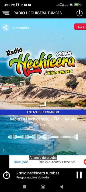 Radio Hechicera Tumbes en Vivo Screenshot 0