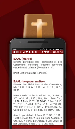 Bible en Français Screenshot 3