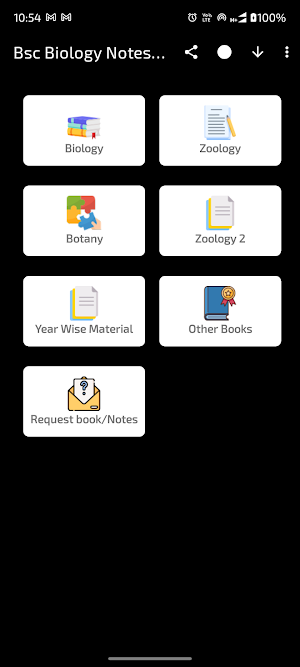 Bsc Biology Notes Screenshot 1