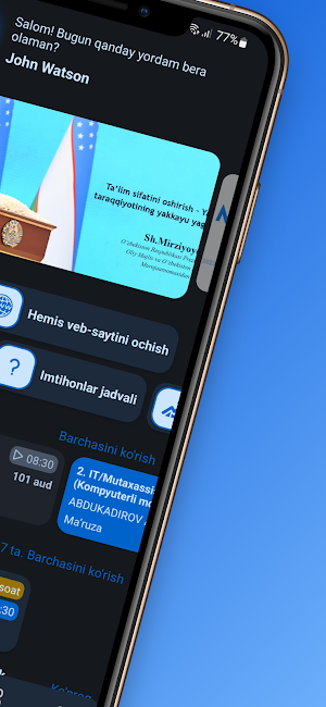 Hemis assistant Screenshot 1