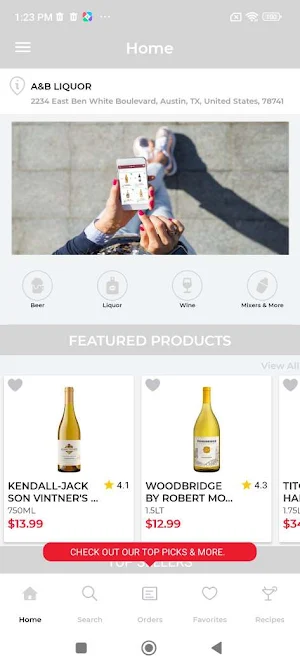 A&B Liquor Screenshot 0
