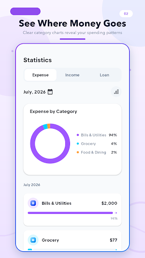 Money Tracker Screenshot 1