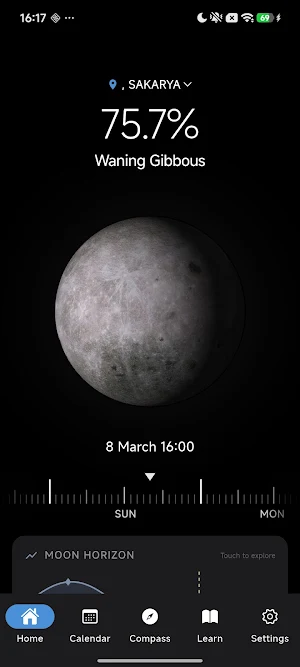 Moon Phase+ & Lunar Calendar Screenshot 0