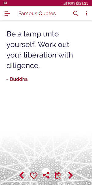 Famous Quotes by Great People and Legends - Daily Screenshot 0