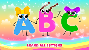Learn to read! Games for girls Screenshot 1