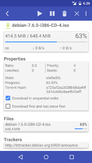 qBittorrent Controller Pro Screenshot 1