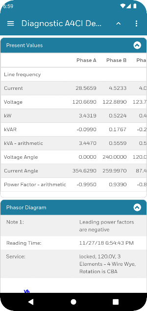 FieldSense MeterSense Screenshot 2