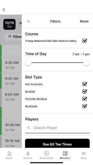 Trump Golf Hudson Valley Screenshot 2