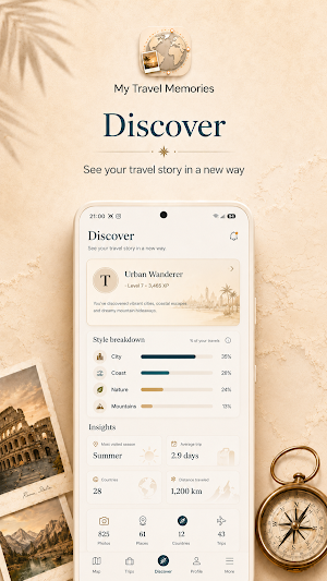 My Travel Memories: Travel Map Screenshot 3