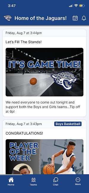 Spalding High Athletics Screenshot 0