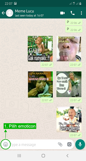 Meme Lucu Perang Gambar Stiker WA Screenshot 0