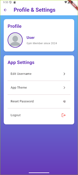 GYMBUDDY Screenshot 3