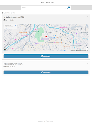 Lücke Kongresse Screenshot 3