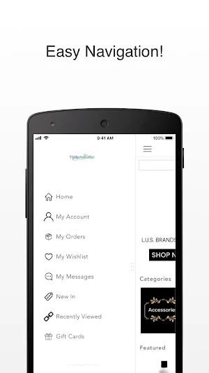 Naturalistic Products Screenshot 1