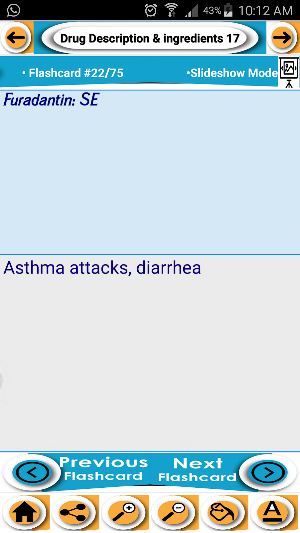 Pharmacology Drugs Classification & Dosage Review Screenshot 2