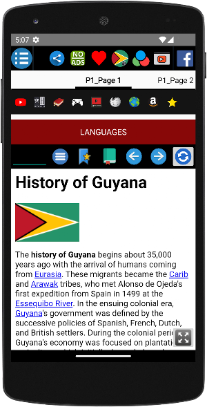 History of Guyana Screenshot 1