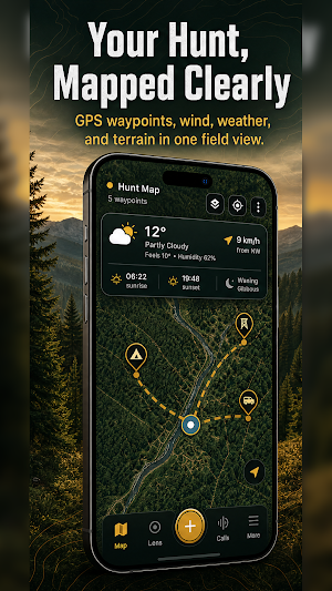 Hunting Calls: Hunt Map Screenshot 0
