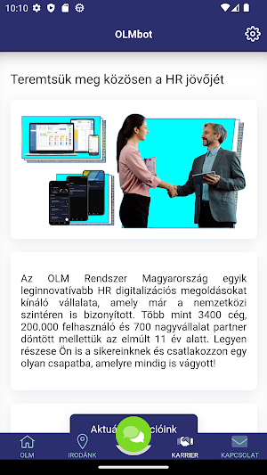 OLMbot Screenshot 1