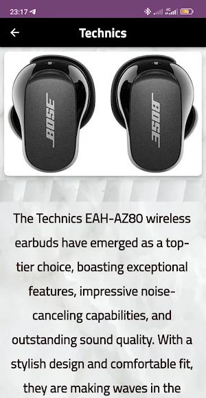technics eah-az80 guide Screenshot 0