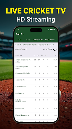 CricFy TV - football scorelive Screenshot 2