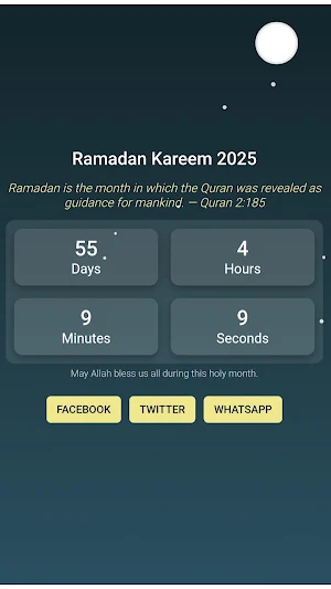 Ramadan Countdown 2025 Screenshot 3
