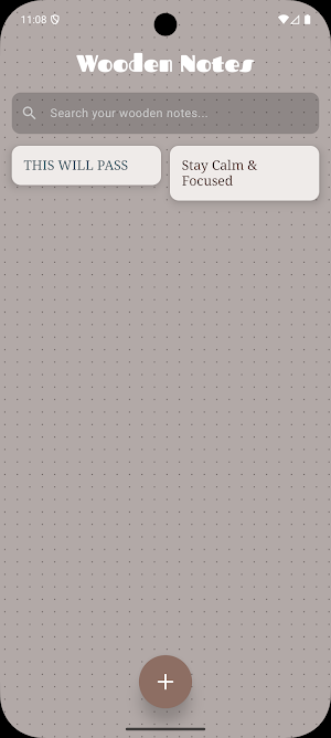 Wooden Notes Screenshot 2