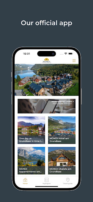 MONDI Hotels Screenshot 0
