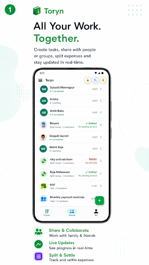 Toryn: Shared Planner & Task Screenshot 0