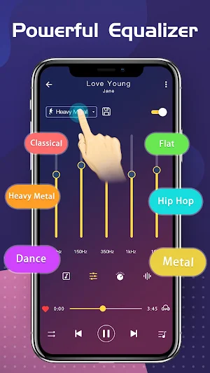 Music player - MP3 player & Audio player Screenshot 2