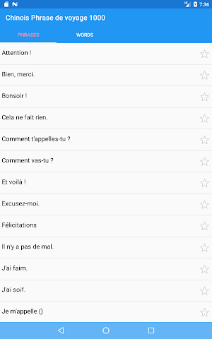 Chinois Phrase de voyage 1000 Screenshot 2