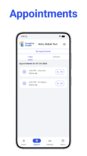 Comprise Health - Provider Screenshot 2