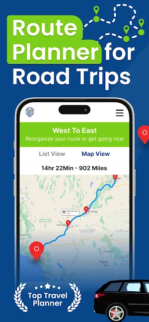 Pin It Mate: Road Trip Planner Screenshot 0