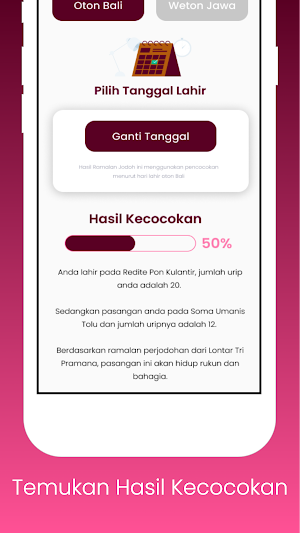 Ramalan Jodoh Bali dan Jawa Screenshot 3