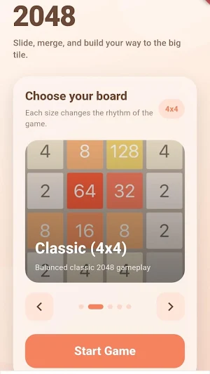 2048 Game Screenshot 0