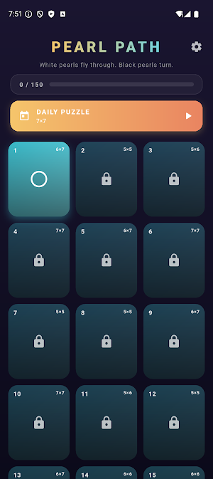 Pearl Path - Loop Puzzle Screenshot 2