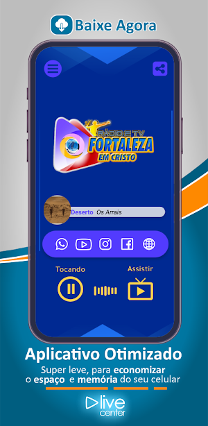 Rádio e TV Fortaleza em Cristo Screenshot 0
