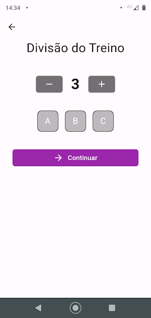 Criar Treino Musculação Screenshot 3