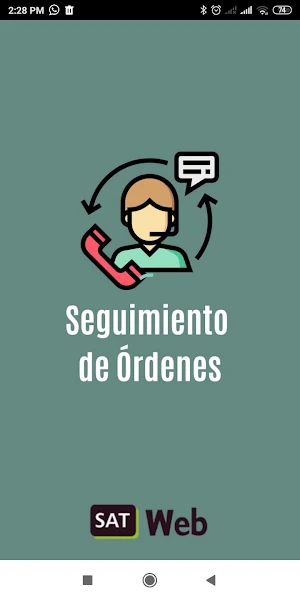 SatWeb - Seguimiento de Casos Screenshot 1