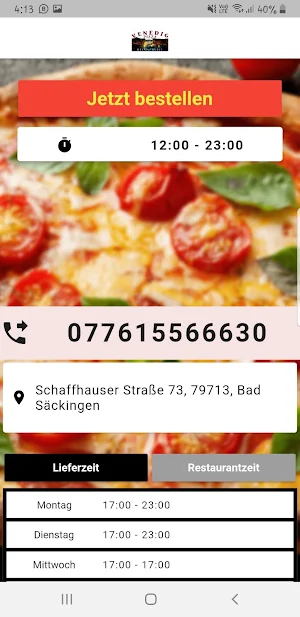 Venedig Pizza Heimservice screenshot 2