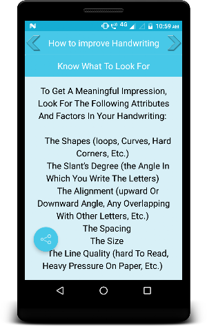 How to improve Handwriting Screenshot 2
