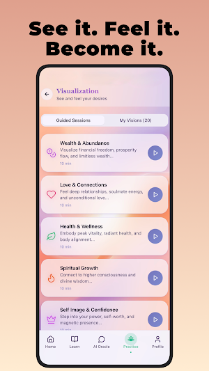 Aram: Manifest & Affirmations Screenshot 1