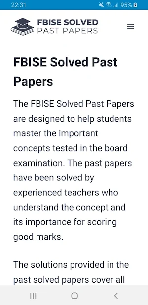 FBISE Past Papers Screenshot 3