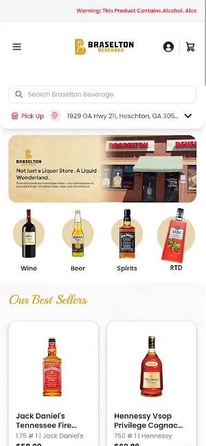 Braselton Beverage Screenshot 0