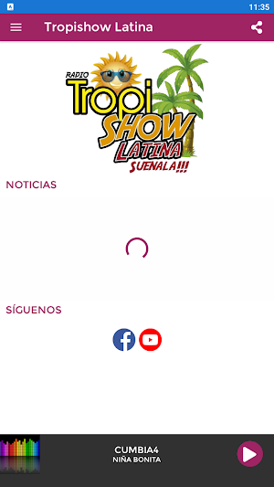 Tropishow Latina FM Screenshot 0