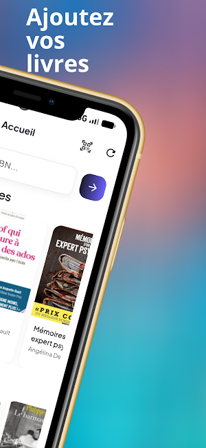 MyBibli - Suivi de lecture Screenshot 1