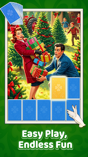 Jigsort® Xmas: Solitaire Fun Screenshot 2